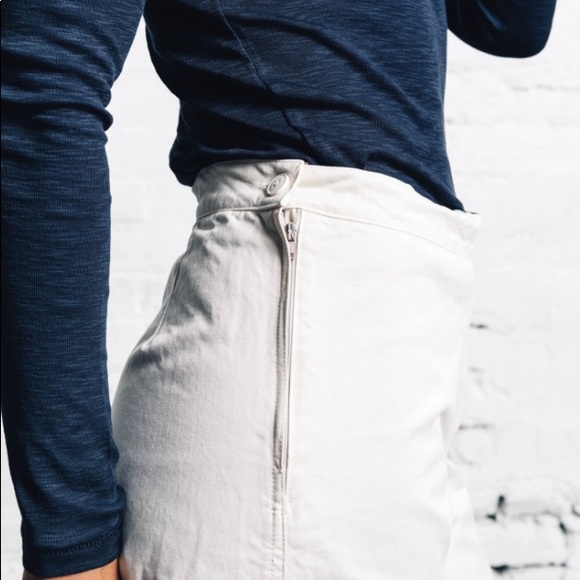 NWOT Ali Golden Side Zip Pant in Bone - Picture 3 of 3